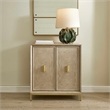 Uttermost Alessia Washed 2 Door Cabinet in Oak