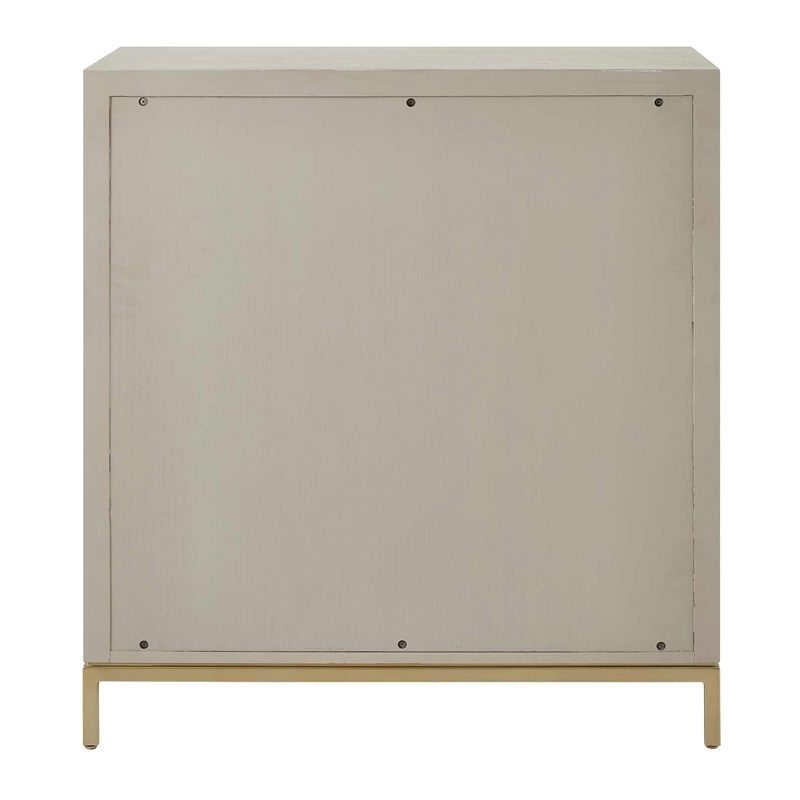 Uttermost Alessia Washed 2 Door Cabinet in Oak
