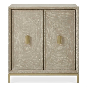 Uttermost Alessia Washed 2 Door Cabinet in Oak