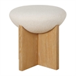 Uttermost Lainie Minimalist Accent Stool in White