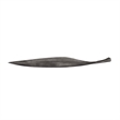 Uttermost Leaflet Dark Nickel Outdoor Bowl in Nickel