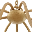 Uttermost Seville 9 Light Gold Chandelier in Gold