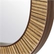 Uttermost Farmhouse Rectangular Wall Mirror in Brown