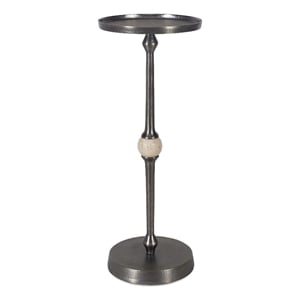 Uttermost Aluminum and Iron Accent Table in Bronze