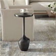 Uttermost Aluminum Accent Table in Brown