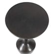 Uttermost Aluminum Accent Table in Brown