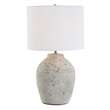 Uttermost Ceramic Farmhouse Table Lamp in Gray