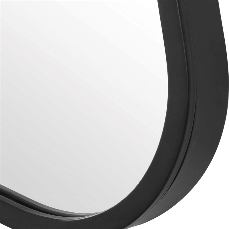 Uttermost Pavia Vanity Mirror in Black