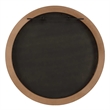 Uttermost Cleveland Round Burl Wood Mirror in Brown