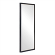 Uttermost Stenton Tall Wooden Mirror in Black