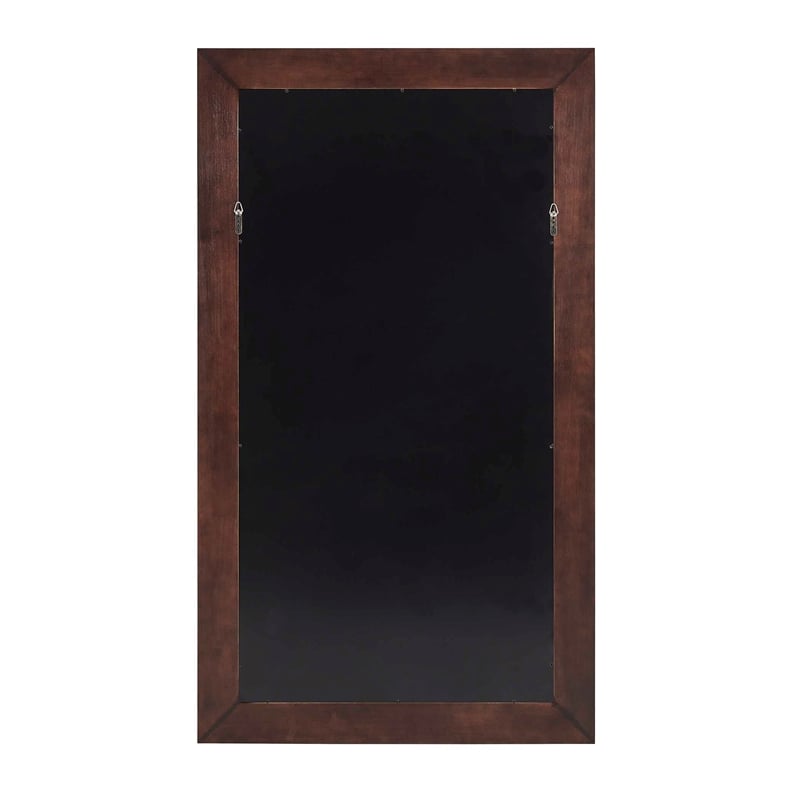 Uttermost Wrinkle Wavy Wood Mirror in Brown