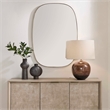 Uttermost Nidia Antique Mirror in Gold