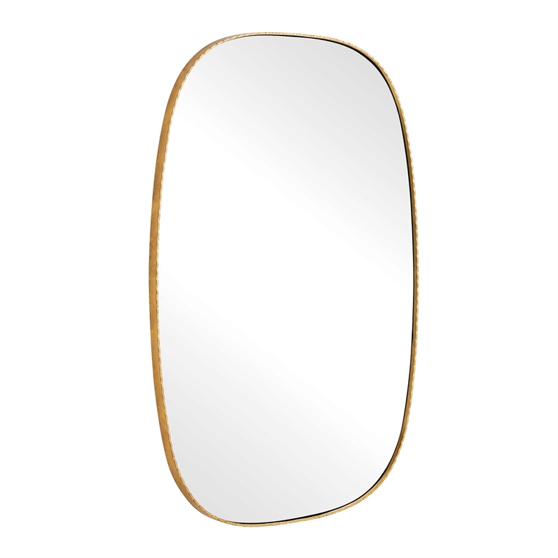 Uttermost Nidia Antique Mirror in Gold