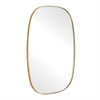 Uttermost Nidia Antique Mirror in Gold