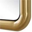 Uttermost Atkinson Modern Mirror in Brass