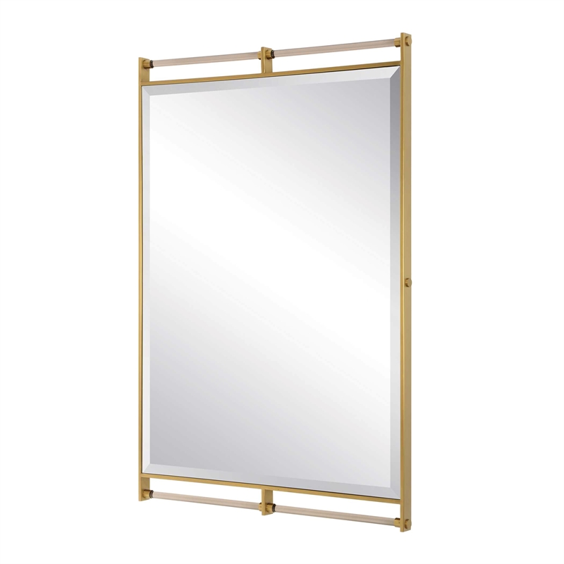 Uttermost Ripoll Antique Mirror in Brass