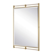 Uttermost Ripoll Antique Mirror in Brass