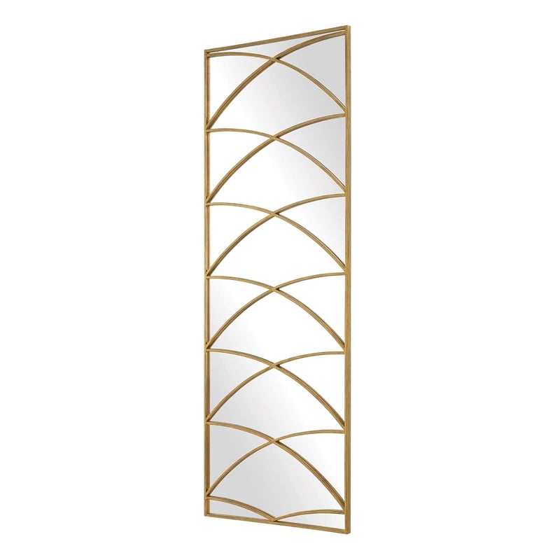 Uttermost Crossed Up Full Length Mirror in Gold