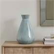Uttermost Flare Spire Indoor-Outdoor Ceramic Vase in Blue