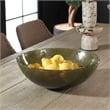 Uttermost Veridian Shimmer Earthy Glass Bowl in Green