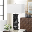Uttermost Altaria Table Lamp in Black