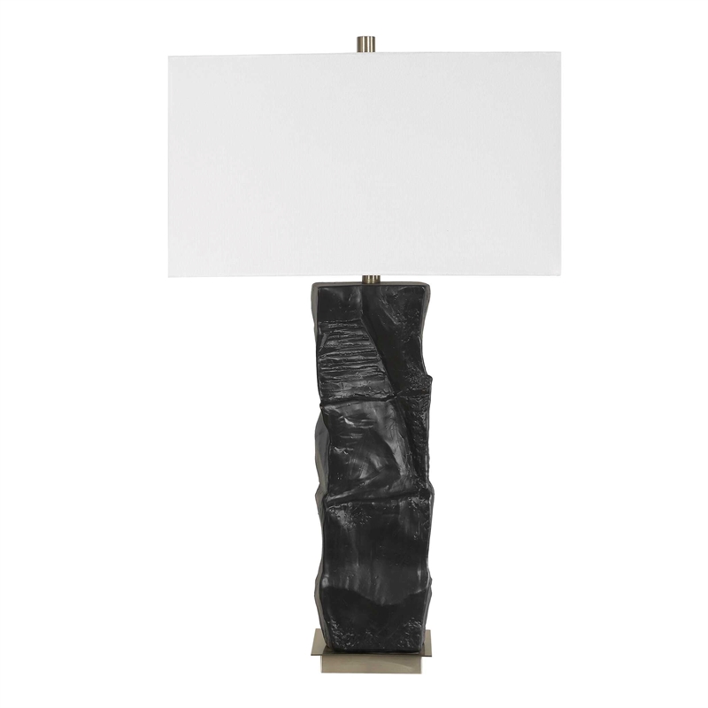 Uttermost Altaria Table Lamp in Black