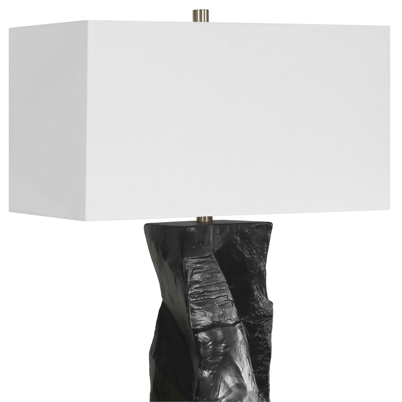 Uttermost Altaria Table Lamp in Black