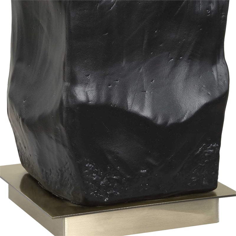 Uttermost Altaria Table Lamp in Black
