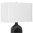 Uttermost Void Matte Table Lamp in Black