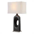 Uttermost Void Matte Table Lamp in Black