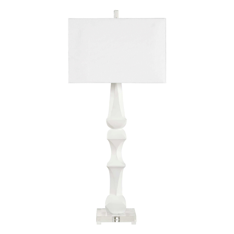 Uttermost Mayme Table Lamp in White