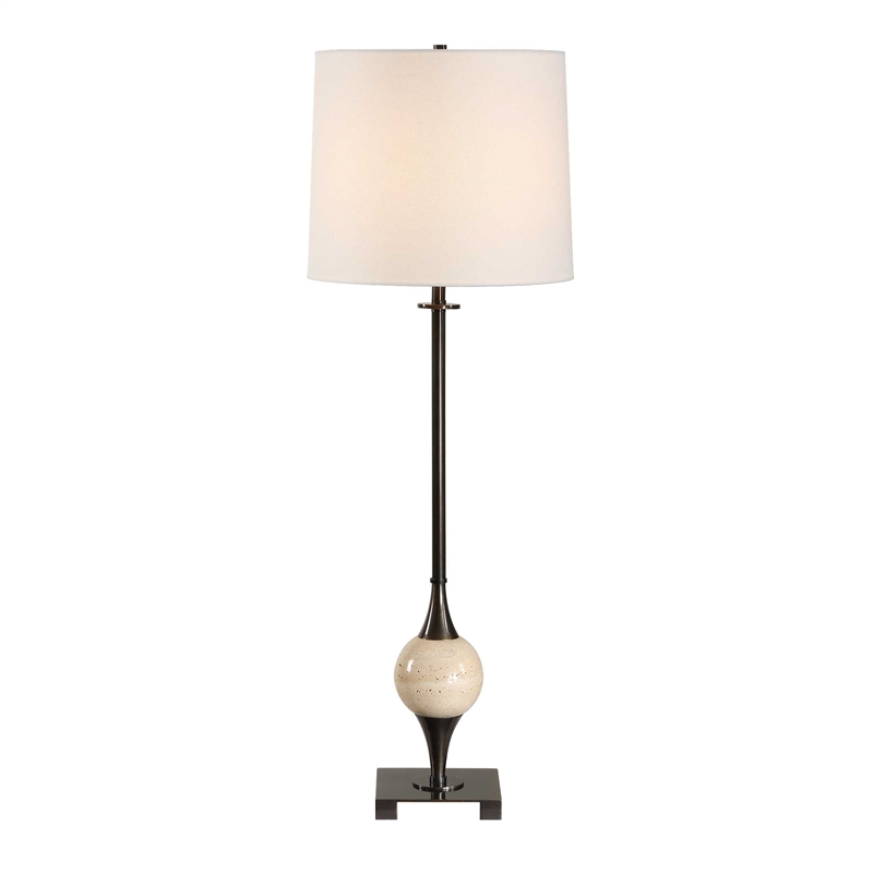 Uttermost Dempsey Buffet Lamp in Bronze