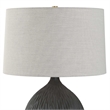 Uttermost Levee Satin Table Lamp in Black