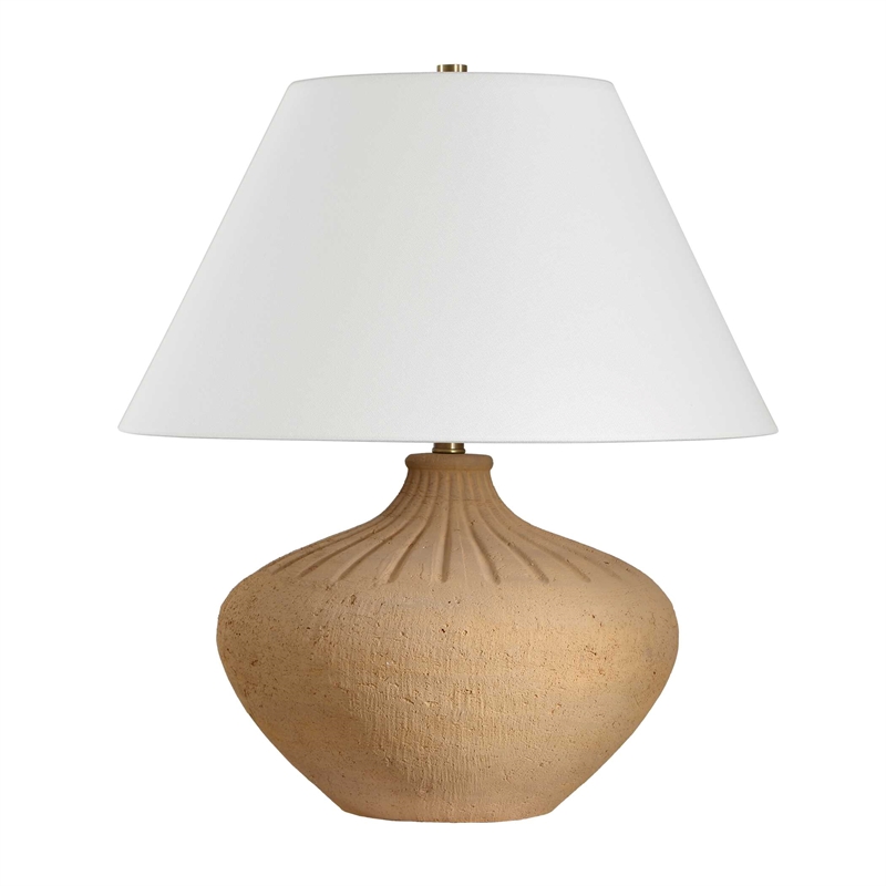 Uttermost Eldon Table Lamp in Terracotta