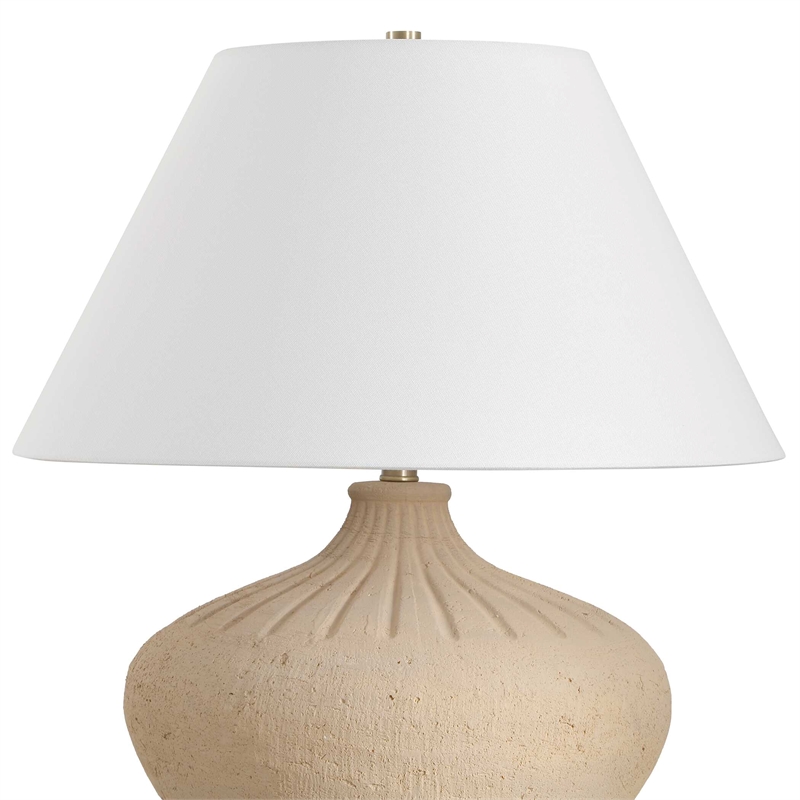 Uttermost Eldon Table Lamp in Terracotta
