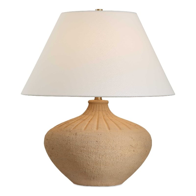 Uttermost Eldon Table Lamp in Terracotta