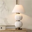 Uttermost Irena Sphere Table Lamp in White