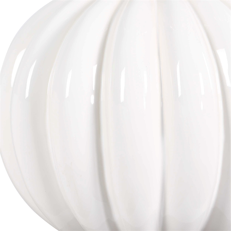 Uttermost Irena Sphere Table Lamp in White
