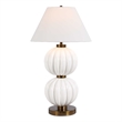 Uttermost Irena Sphere Table Lamp in White