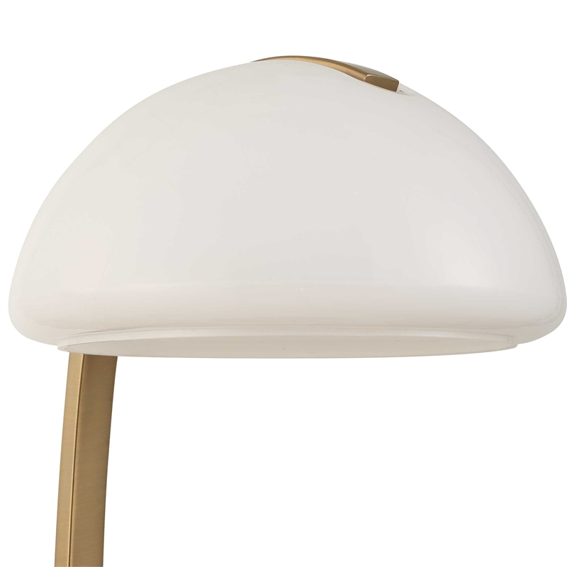Uttermost Bend The Rules Desk Lamp in Brass