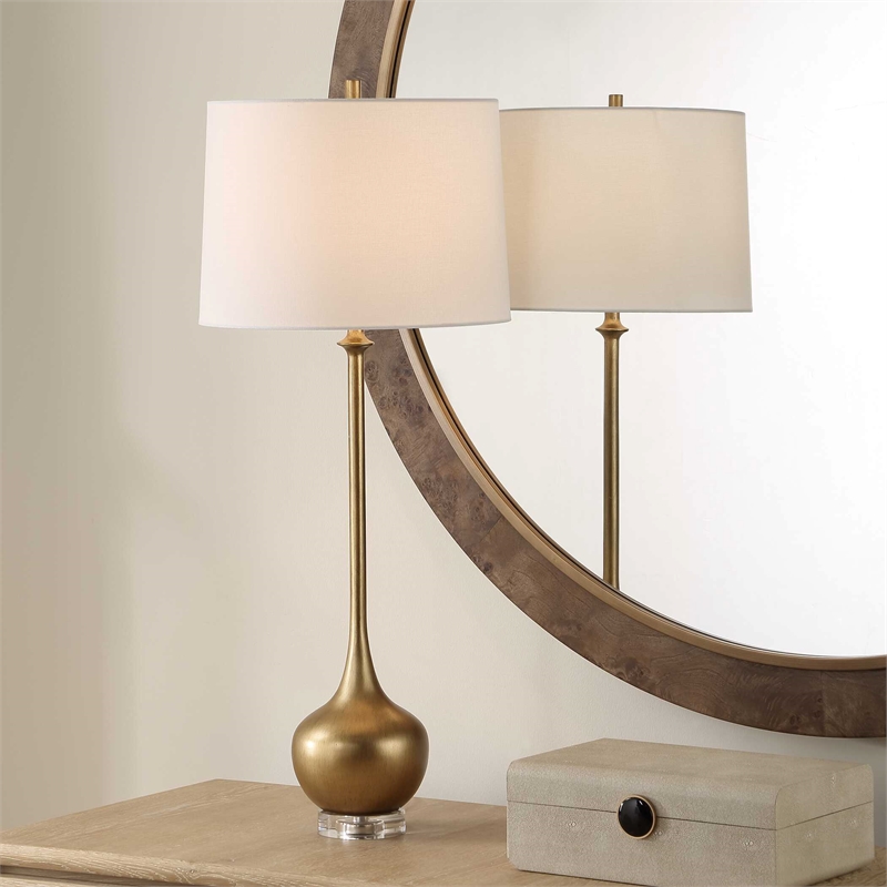 Uttermost Good As Gold Buffet Lamp in Gold