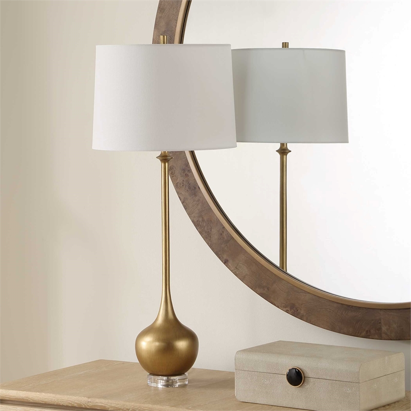 Uttermost Good As Gold Buffet Lamp in Gold