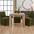 Uttermost Noval Square Dining Game Table in White