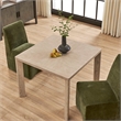 Uttermost Noval Square Dining Game Table in White