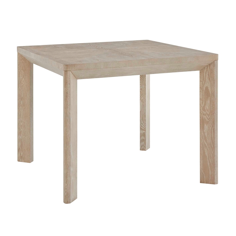 Uttermost Noval Square Dining Game Table in White