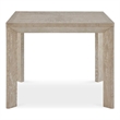 Uttermost Noval Square Dining Game Table in White