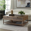 Uttermost Coast Mid-Century Coffee Table in Brown