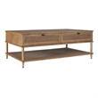 Uttermost Coast Mid-Century Coffee Table in Brown