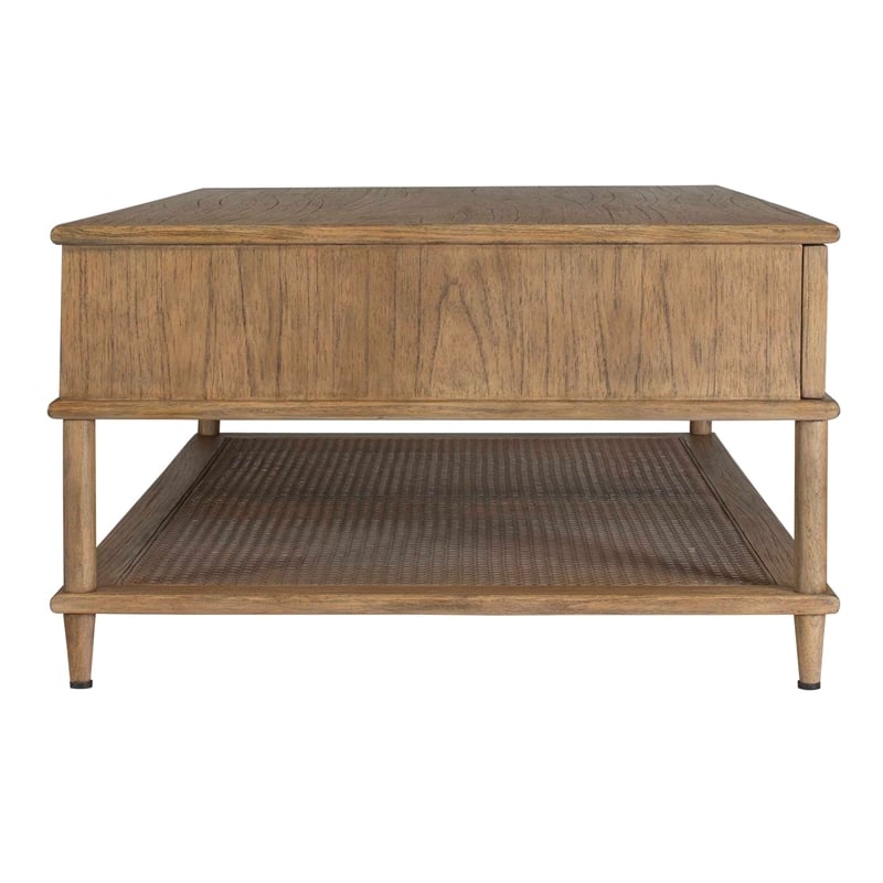 Uttermost Coast Mid-Century Coffee Table in Brown