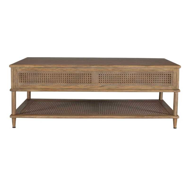 Uttermost Coast Mid-Century Coffee Table in Brown